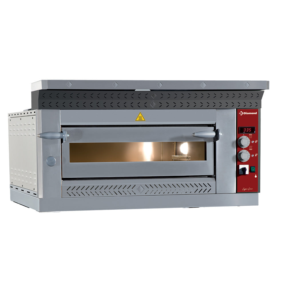 Elektrisk pizzaovn, 6 pizzaer Ø 350 mm