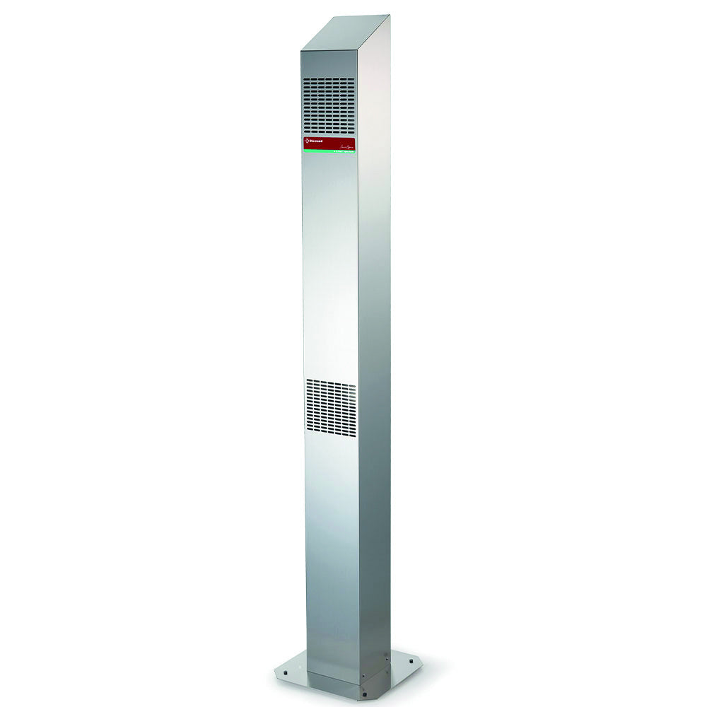 Ozongenerator på base, fra 240m² til 1440m².