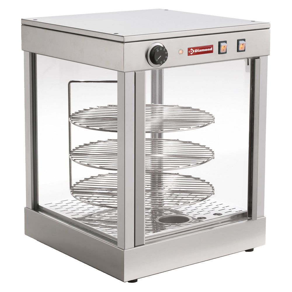 Opvarmet display roterende D.380 mm