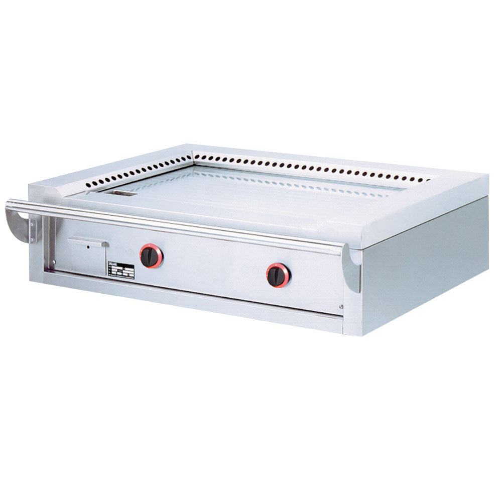 Stegeplade, Gas "Teppanyaki"-plade, 2 områder (2x 7 kW), til bordpladen