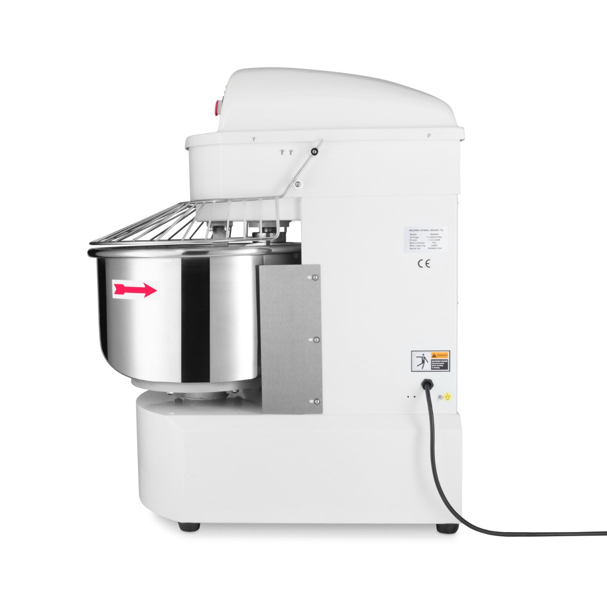 Dejblander - 75L - 48kg Dej - 2 hastigheder