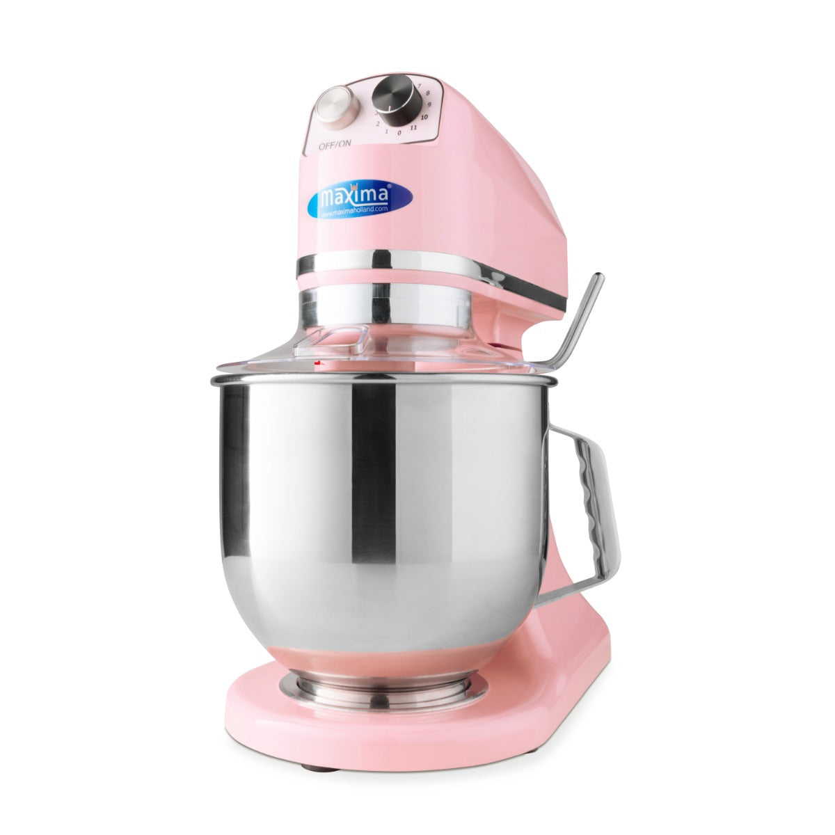 Røremaskine - 7 Liter  - Op til 2 kg dej - Pink