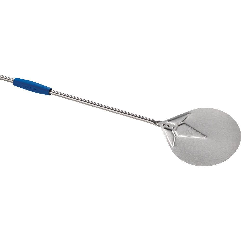 Lille rund skovl i rustfrit stål Ø 200 mm