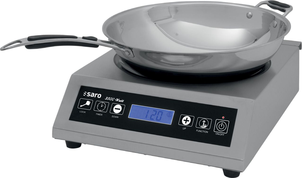 SARO Wok-induktionskogeplade inkl. wok model LOUISA