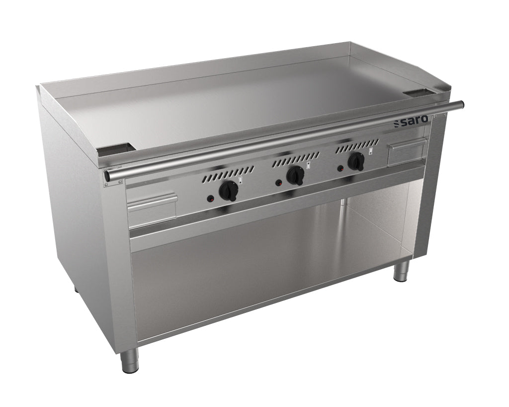 SARO Gas Teppanyaki Grill med underbord -  model TED3/140 G