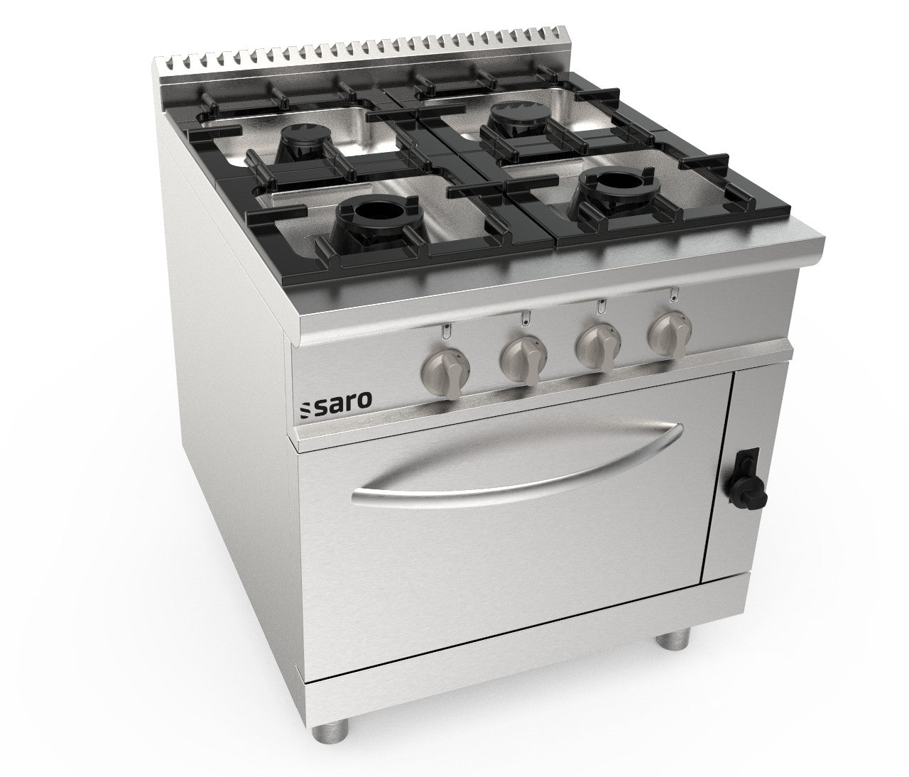 SARO Gaskomfur + gasovn 4 brændere LQ model LQ / CUG4NG