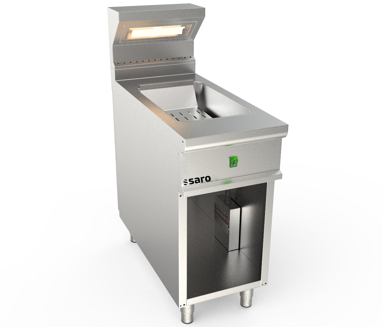 SARO pommes fritesvarmer med underbord -  LQ model LQ / SPE40BA