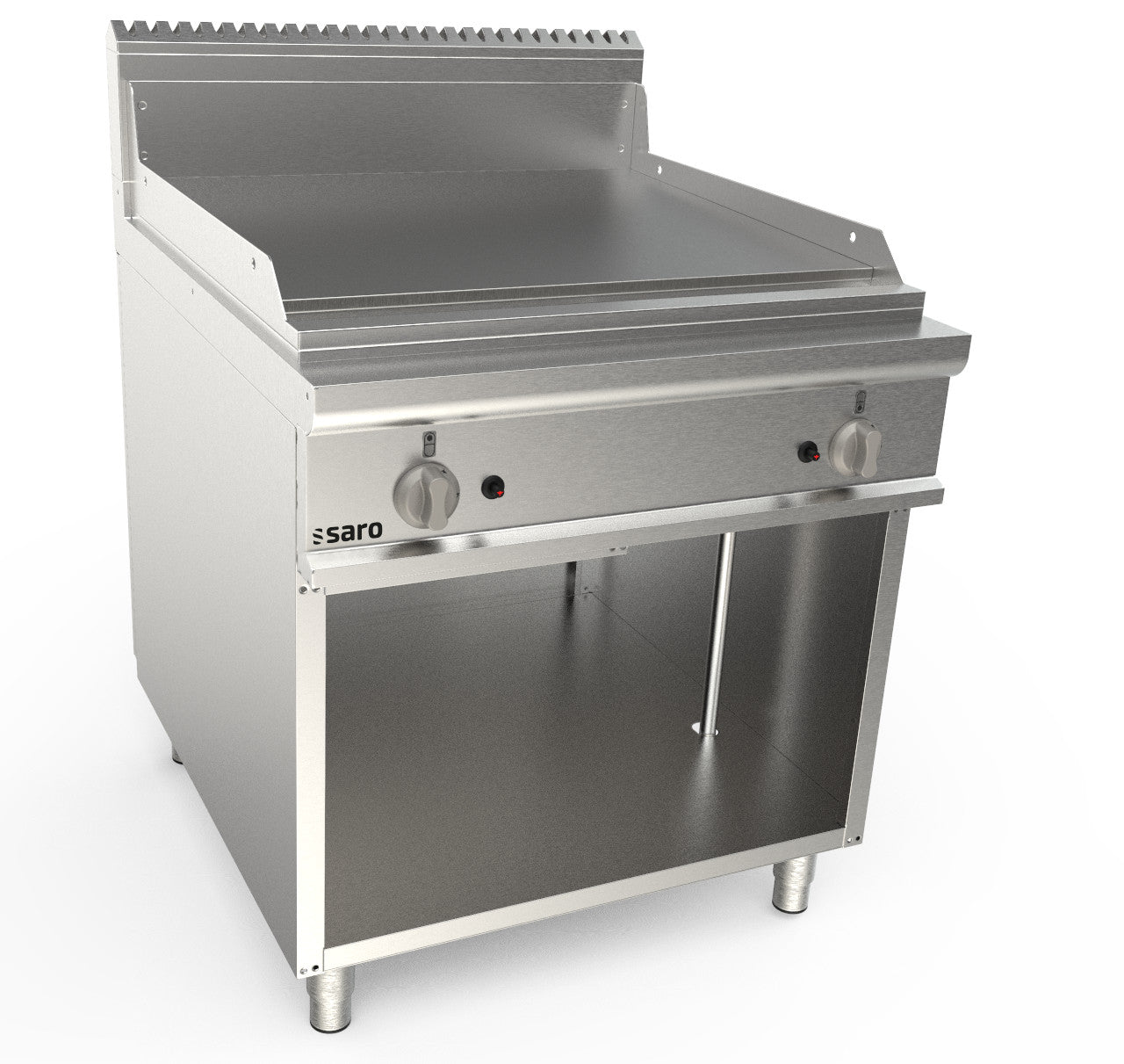 SARO Gas grillplade med underbord -  model LQ / FTG4BAL