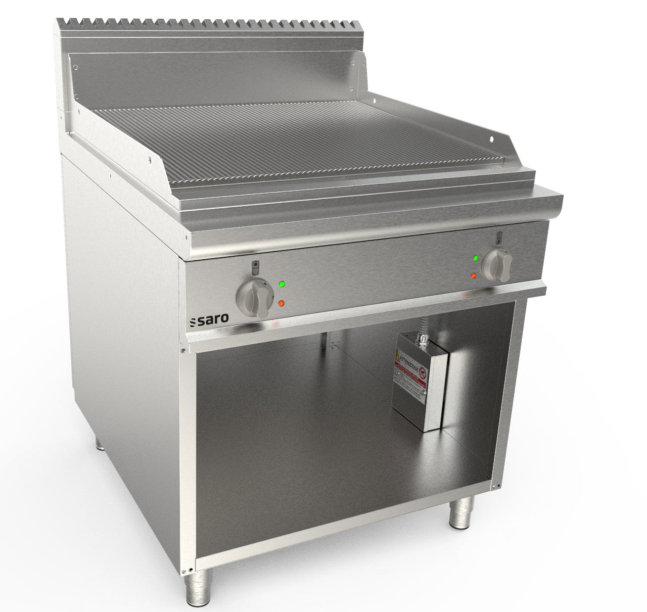 SARO Elektrisk Stegeplade -  med underbord -  model LQ / FTG4BAR