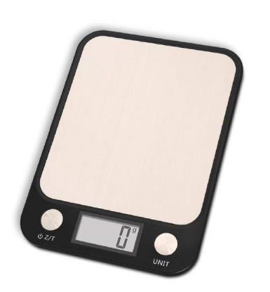 SARO Digital køkkenvægt / Med glasplade op til 5 kg model 4797