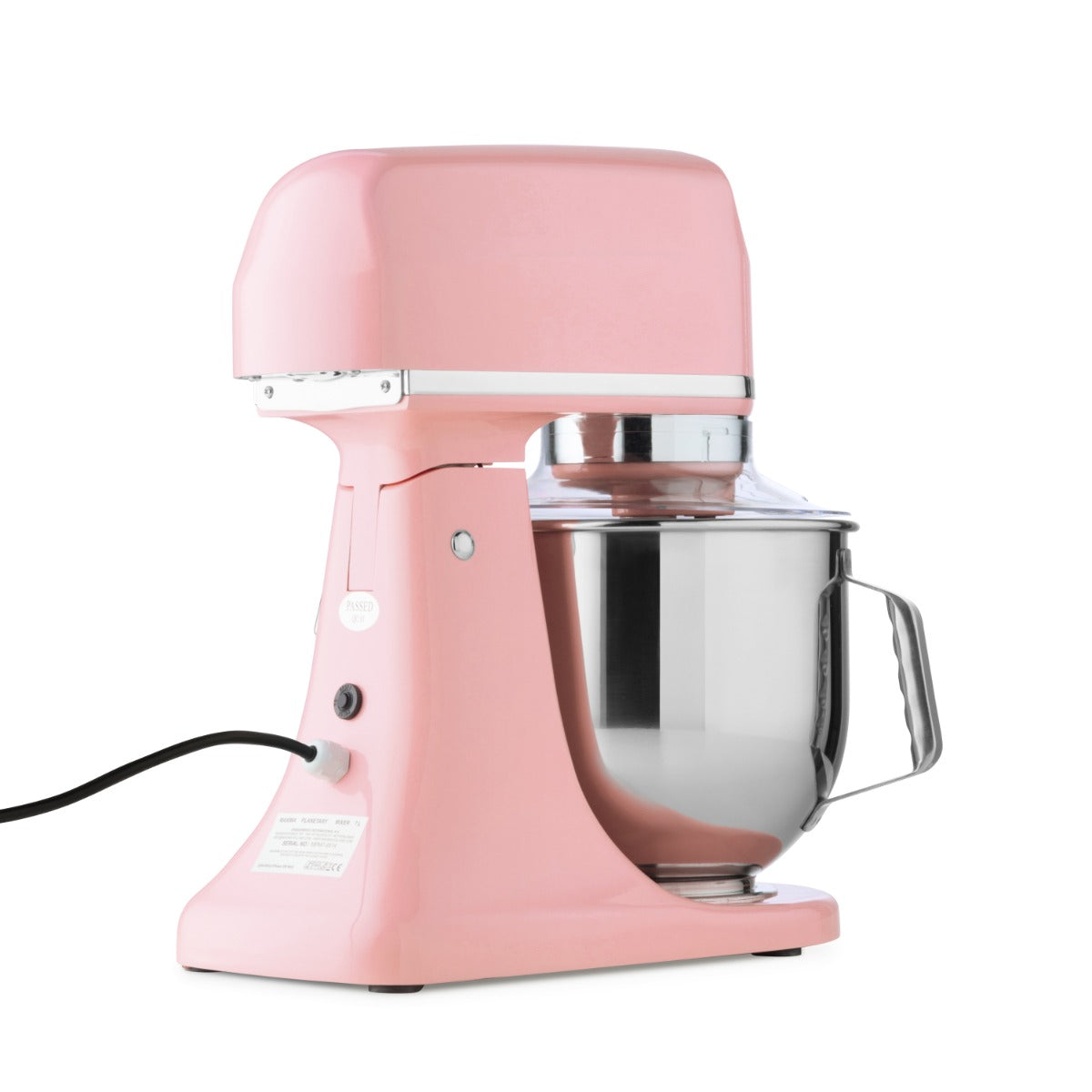 Røremaskine - 7 Liter  - Op til 2 kg dej - Pink