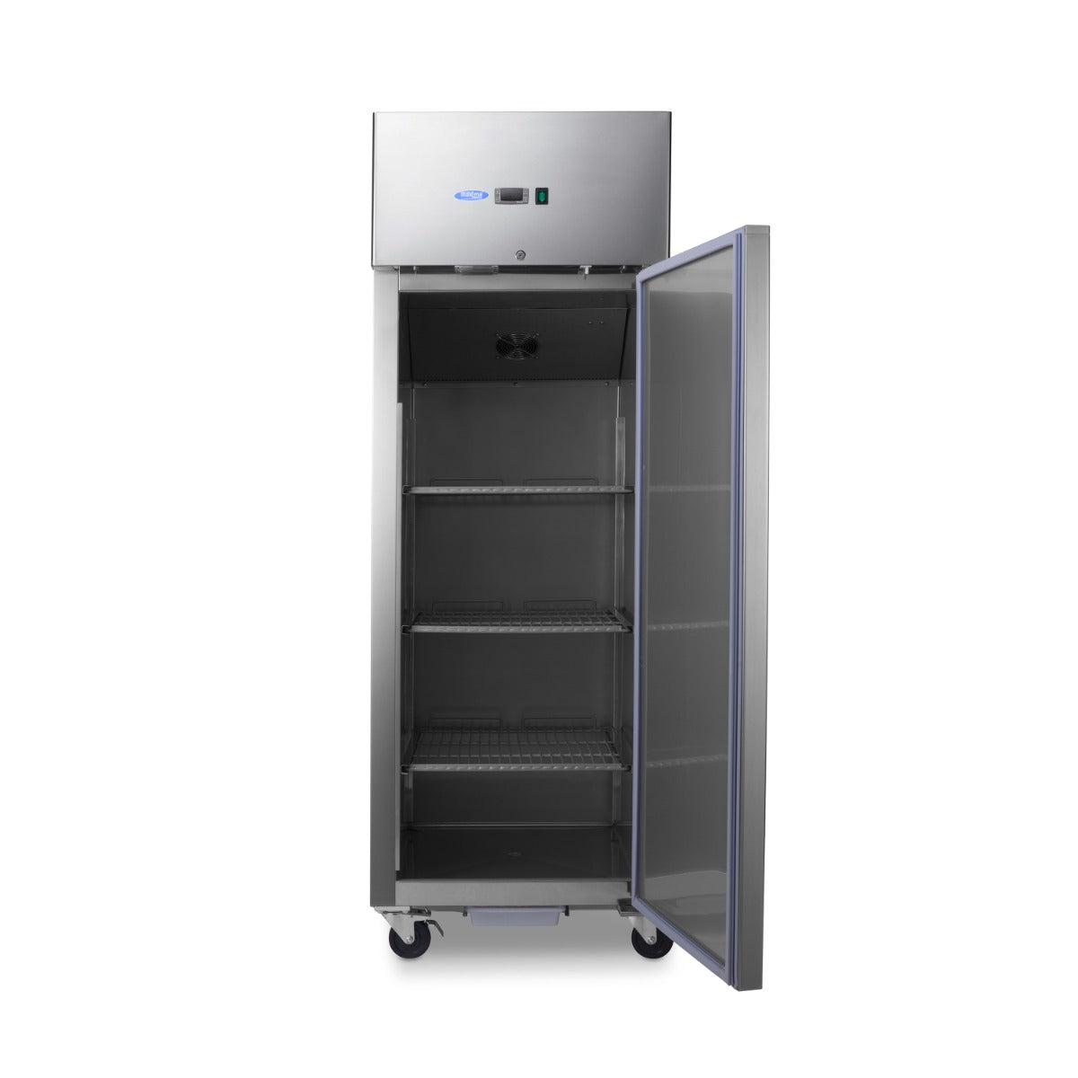 Fryser - 600L - 3 justerbare hylder (2/1 GN) - på hjul - inkl hylder