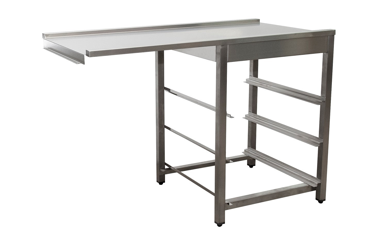 SARO Afløbsbord til opvaskemaskine venstre side, 1200mm