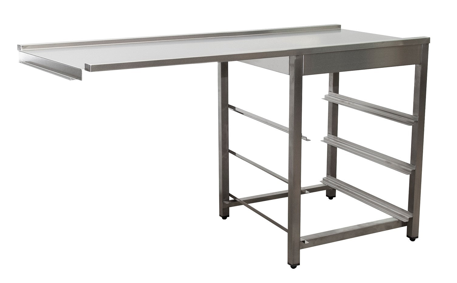 SARO Afløbsbord til opvaskemaskine venstre side, 1600mm
