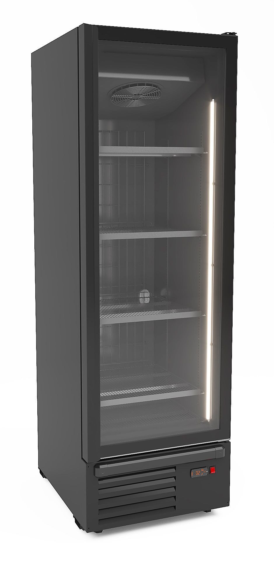 Displayfryseskab - 1 låg - 500 liter