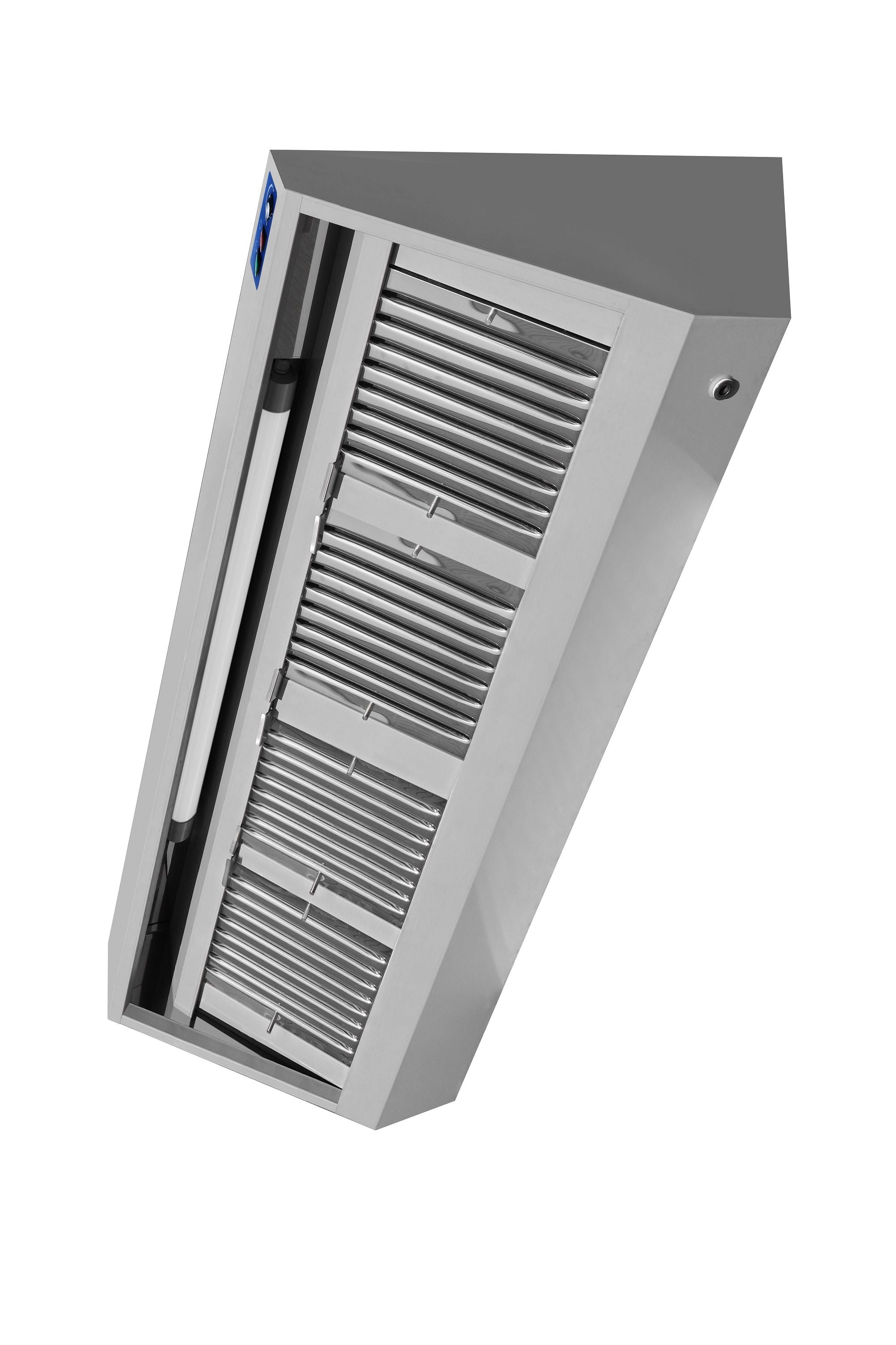 Emhætte - 200 cm med indbygget motor - 3000 m3/timen