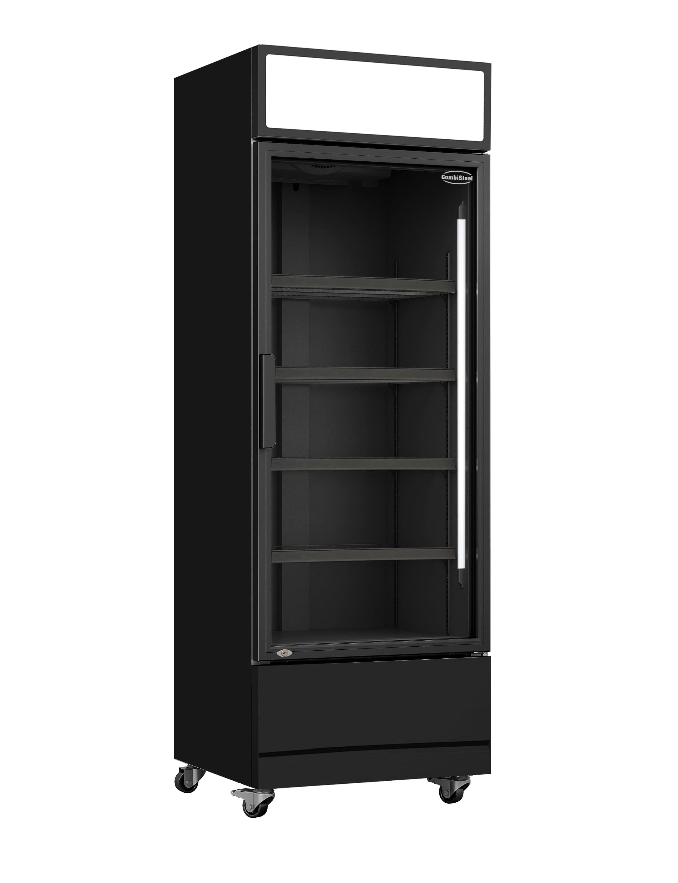 Displaykøleskab -  Sort - 360 liter