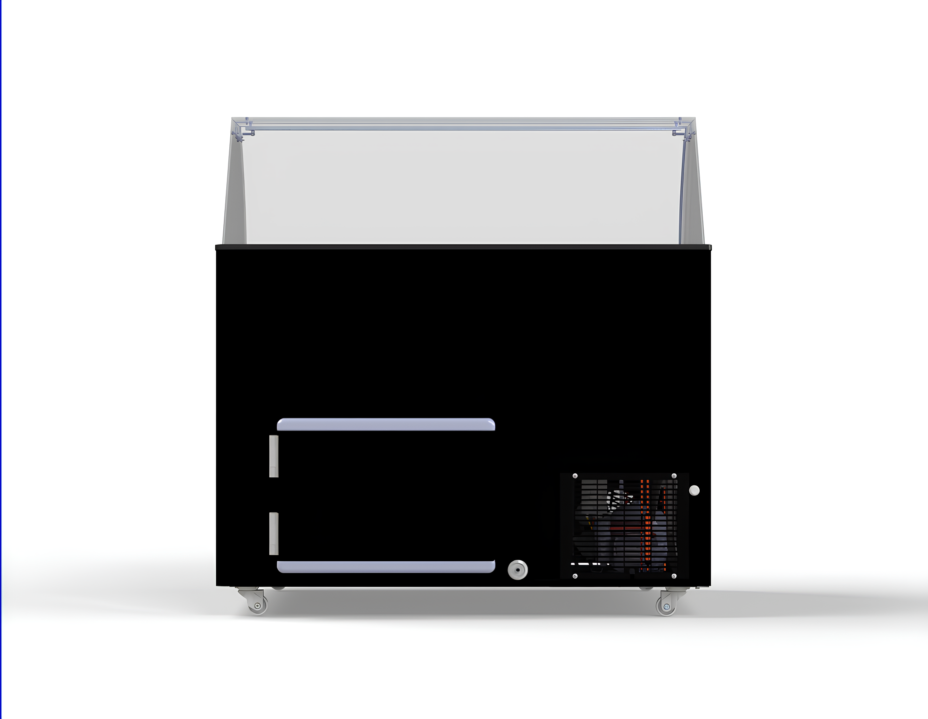 Isdisk - sort - 8 x 5 liter