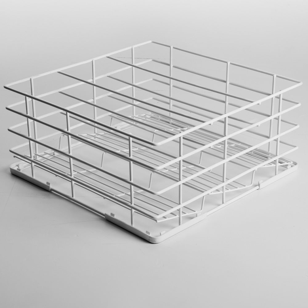 Kurv til glas Ø85 mm, 400x400 mm Rilsan