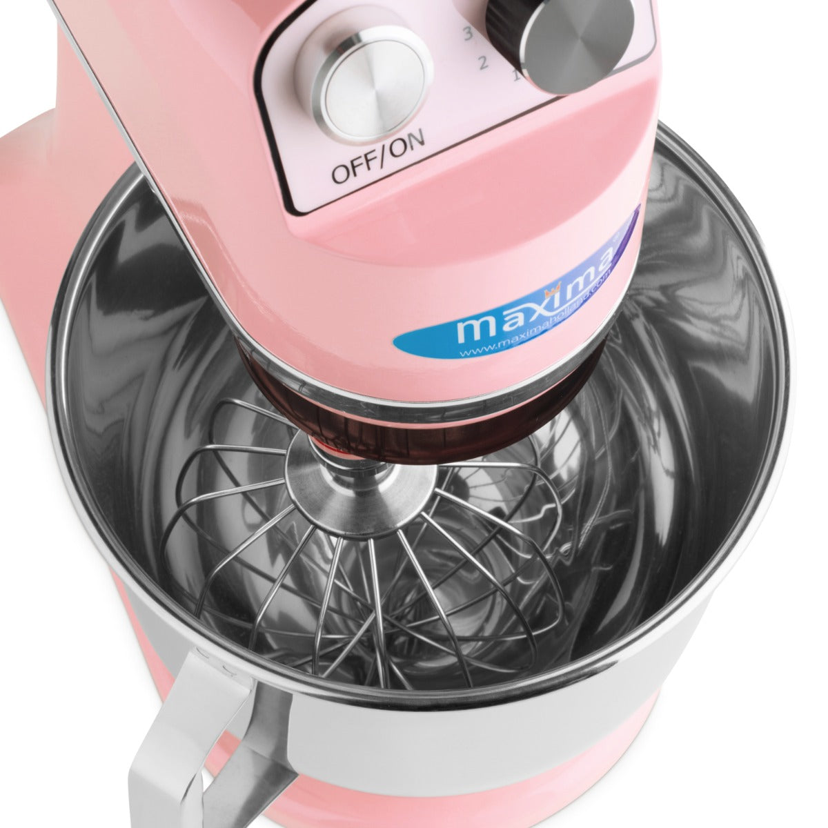 Røremaskine - 7 Liter  - Op til 2 kg dej - Pink