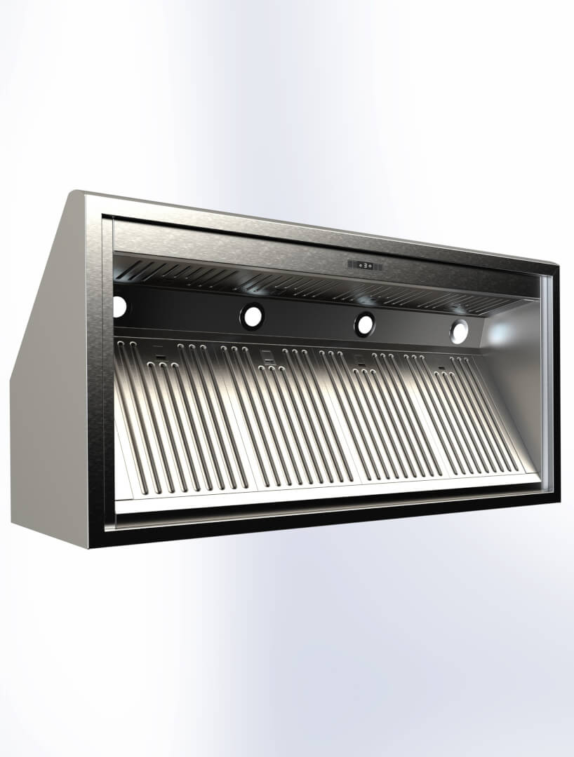 American Pro hood - 2 motorer - 1524 x 610 mm