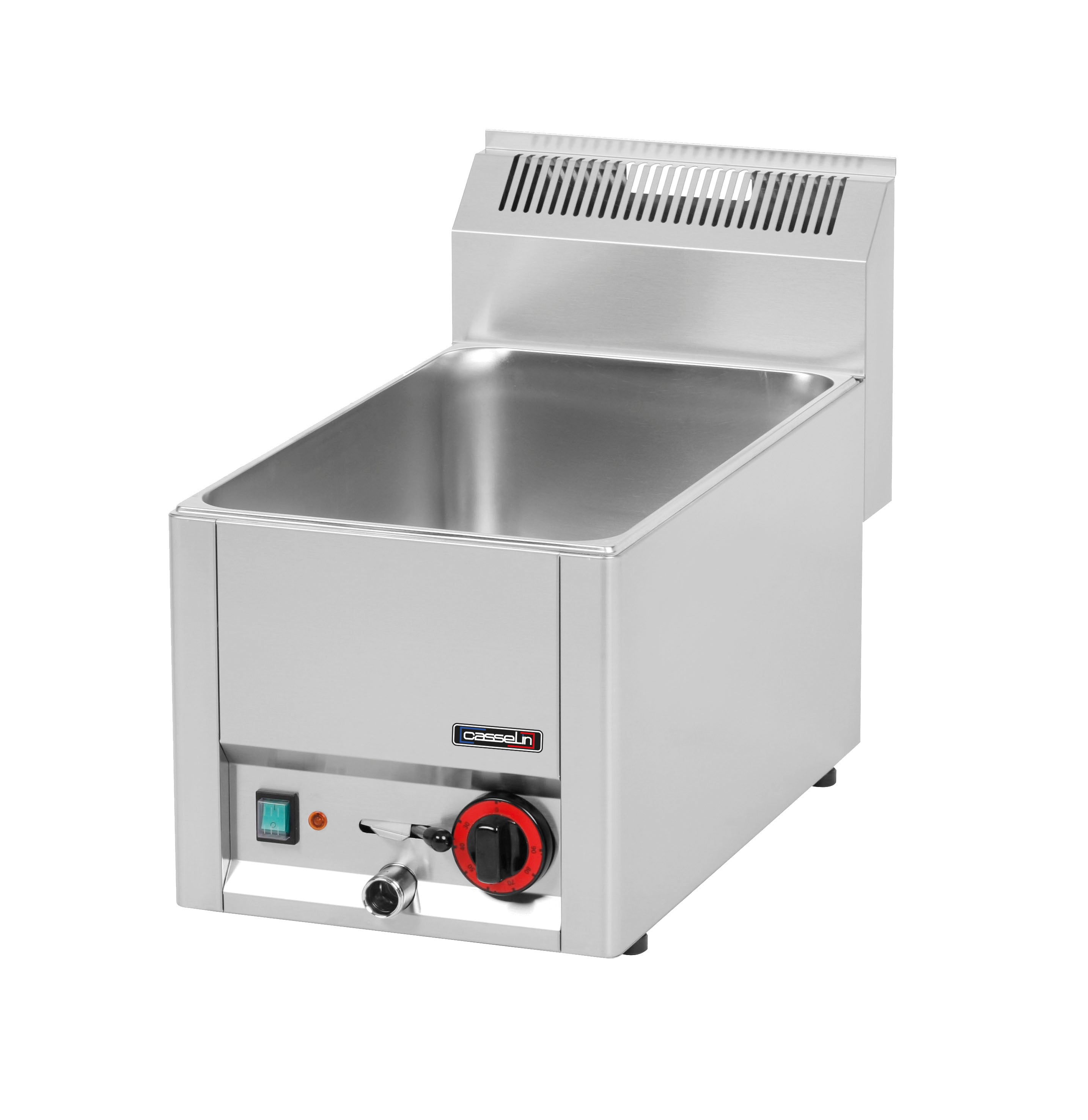 Bain-marie GN 1/1 med afløbshane 33