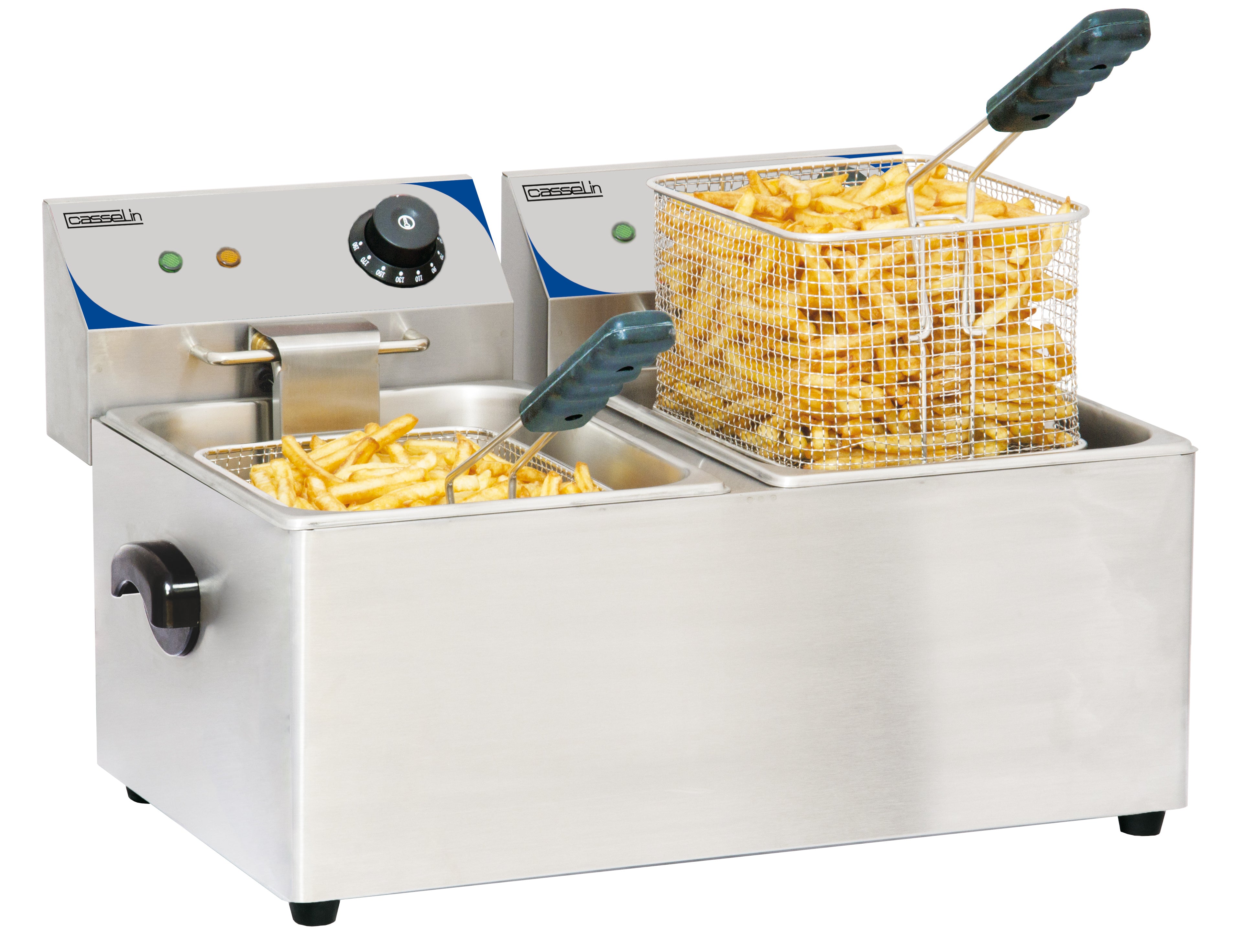 Elektrisk frituregryde 2 x 4 liter