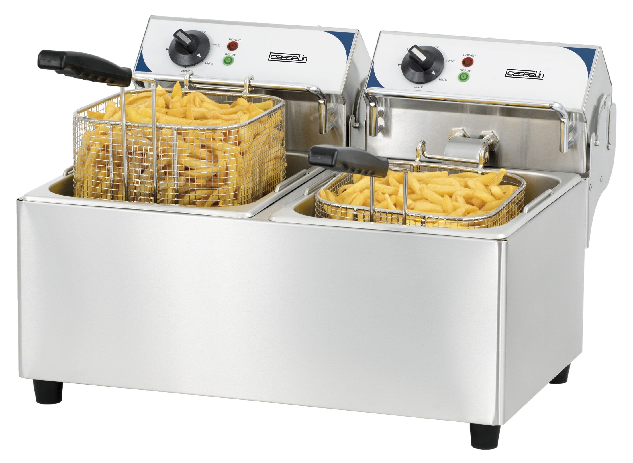Elektrisk frituregryde 2 x 7 liter