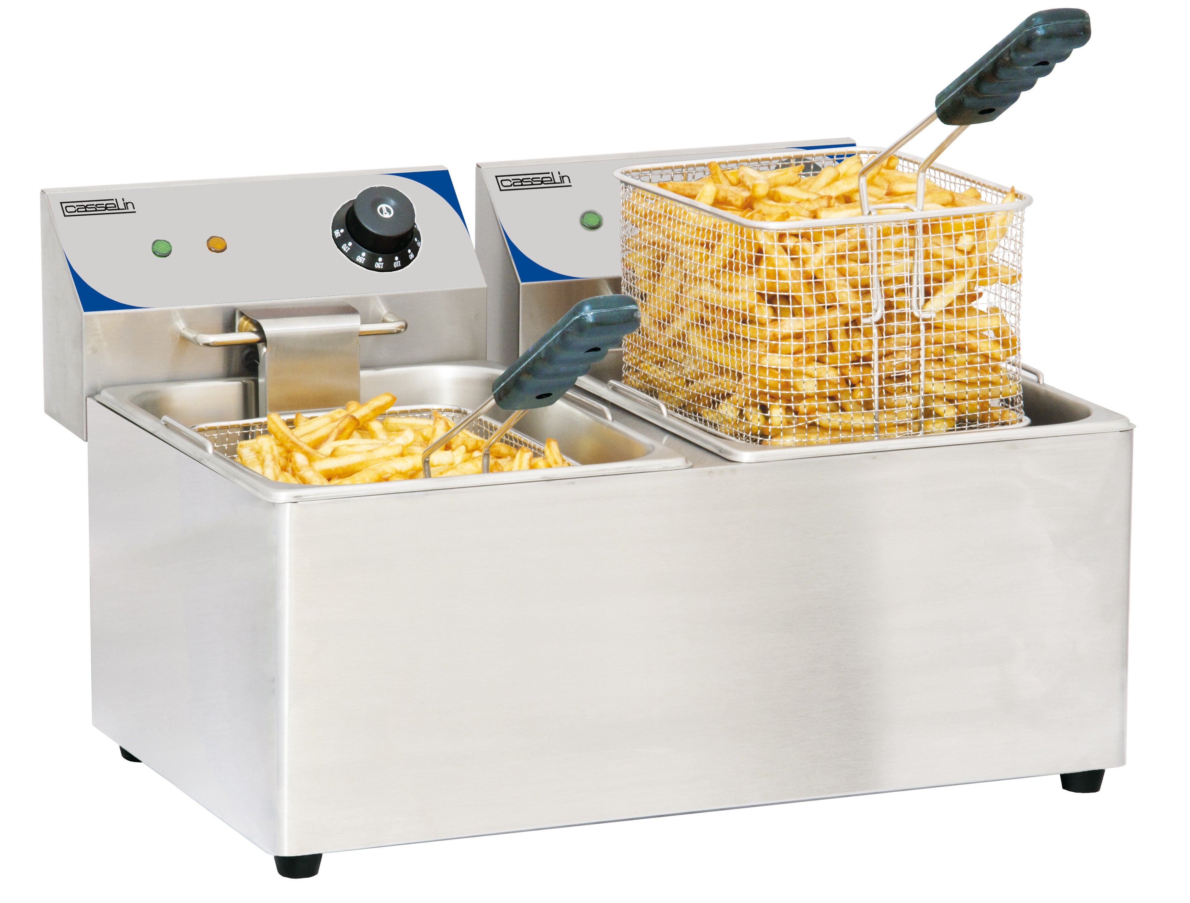 Elektrisk frituregryde 2 x 8 liter