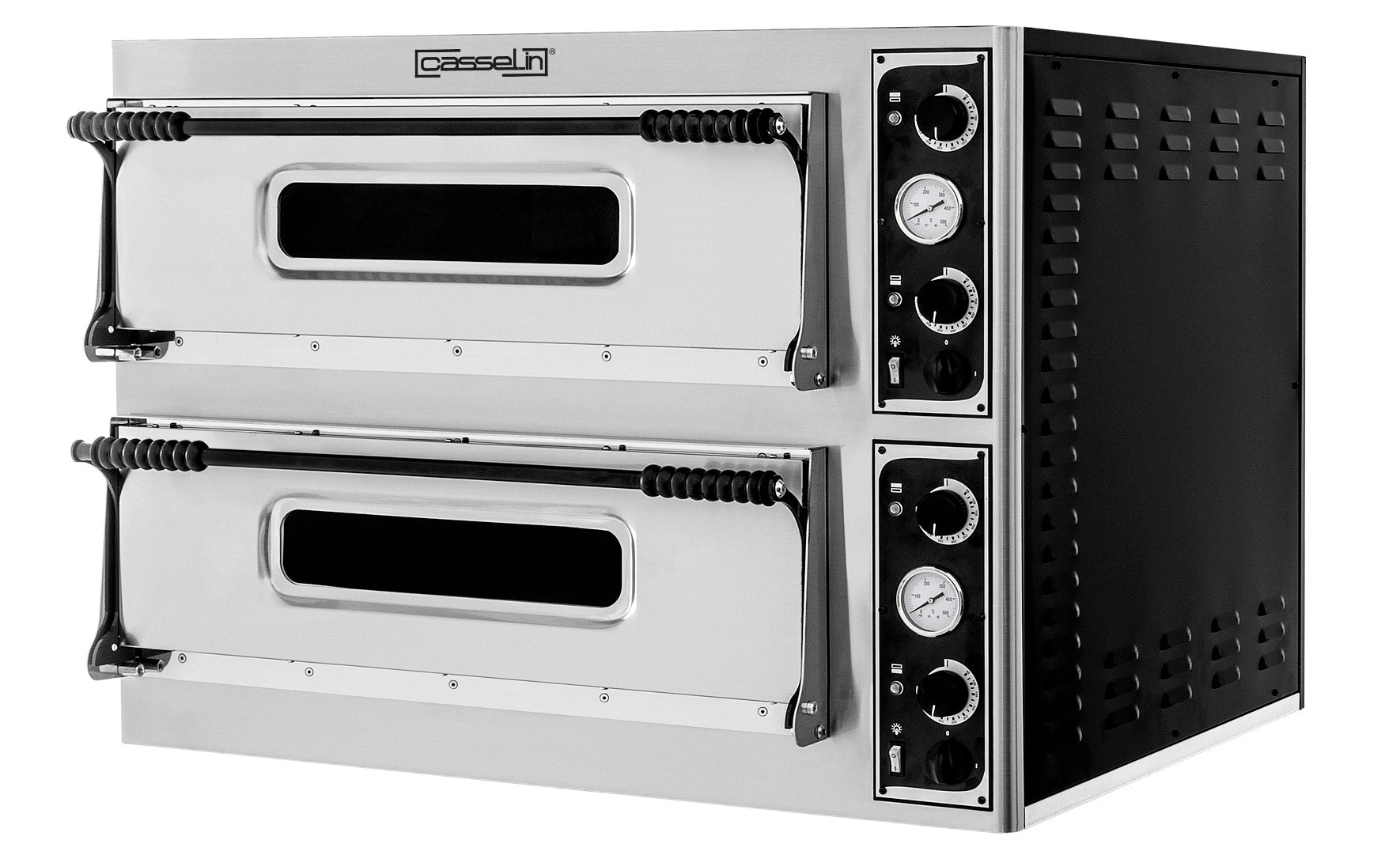 Elektrisk pizzaovn 2x6 pizzaer 32 cm