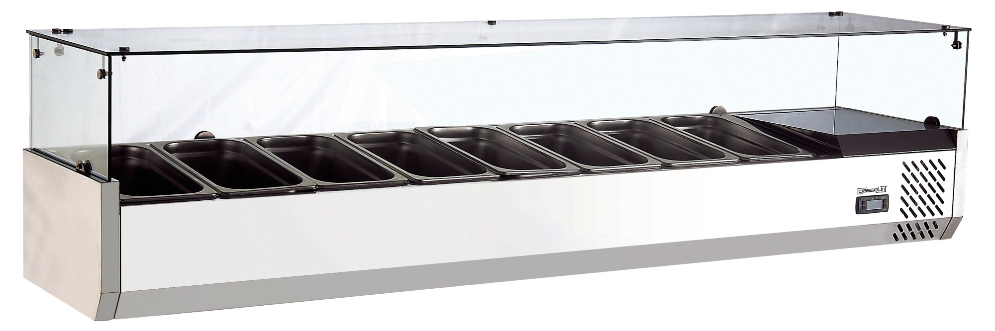 Bordsaladette 8x GN 1/4