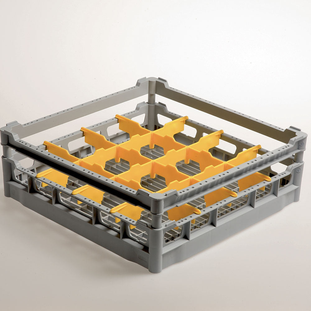 Opvaskekurv 16 glas Ø 113 mm, h130, polyprop.