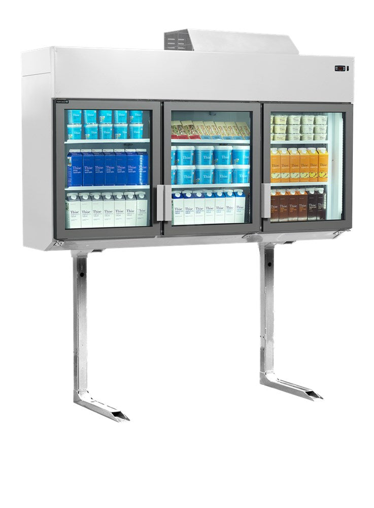 Displayfryser/køler - 779 liter - væg MTF185 VS