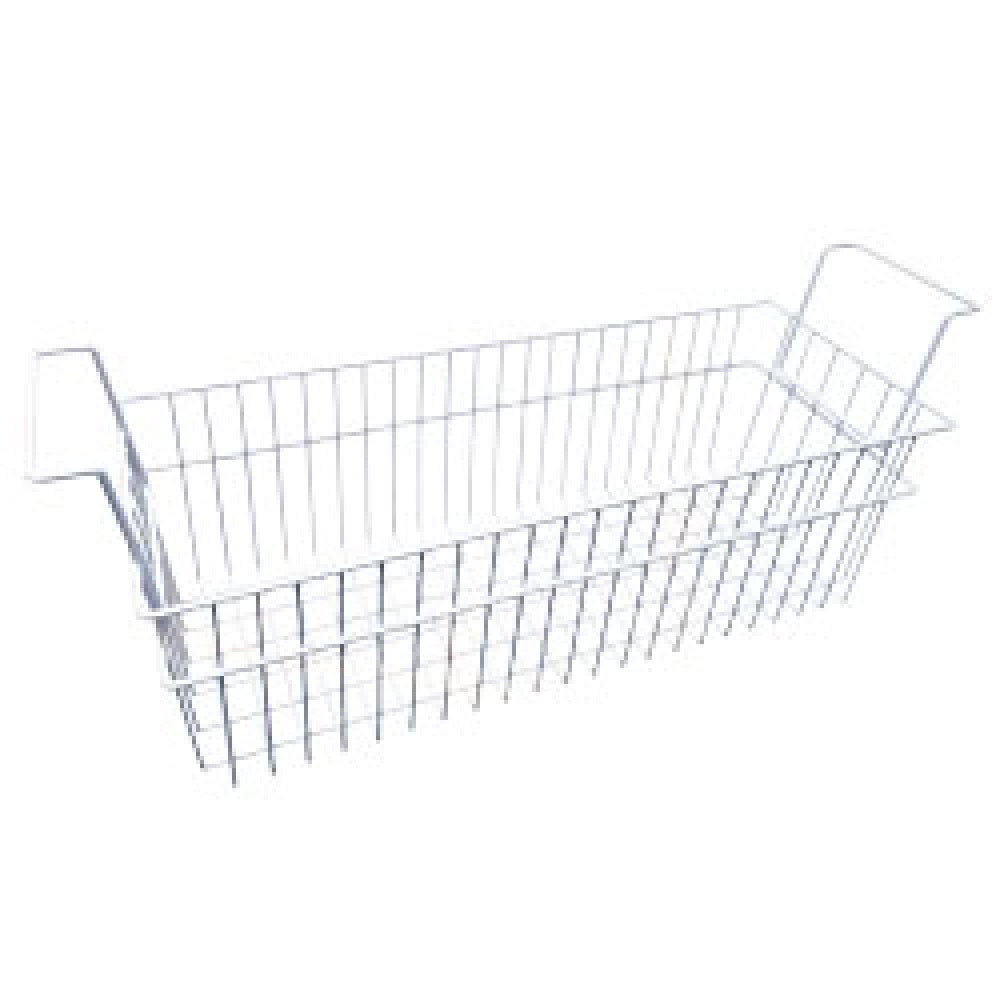 Kurv i plastificeret stål (765x275xh230 mm)