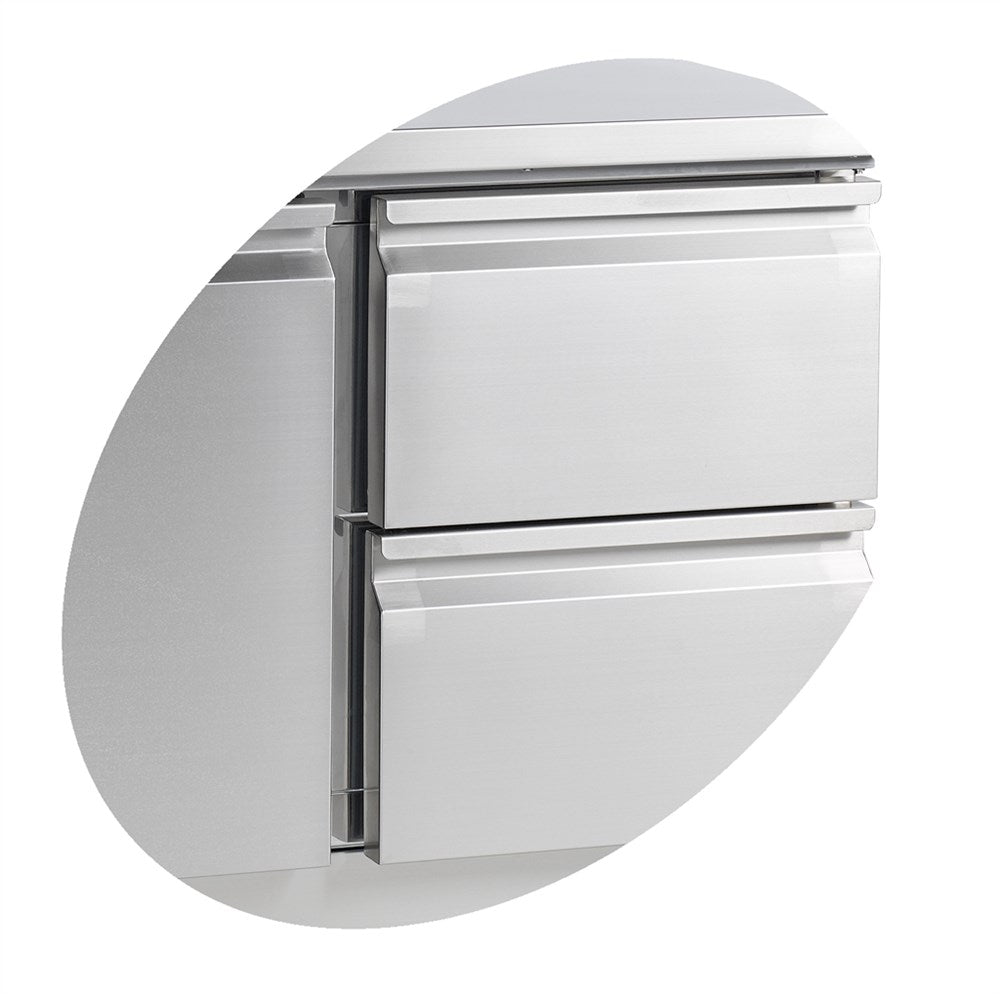 Rustfri sandwichbord - 2 låger - GN1/1 - SS920