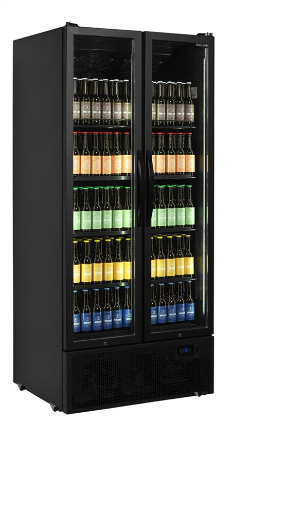 Sort Displaykøler - 707 liter - FS890H BLACK