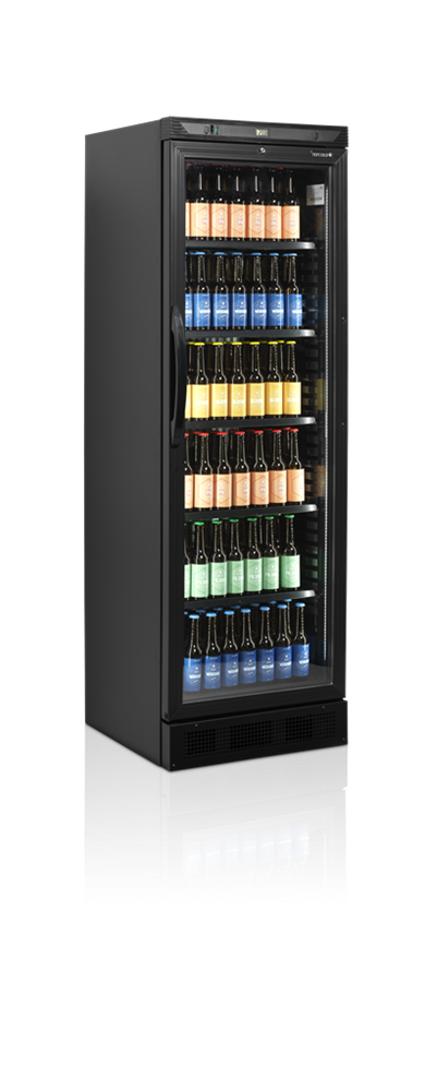 Sort flaskekøleskab - CEV425 BLACK
