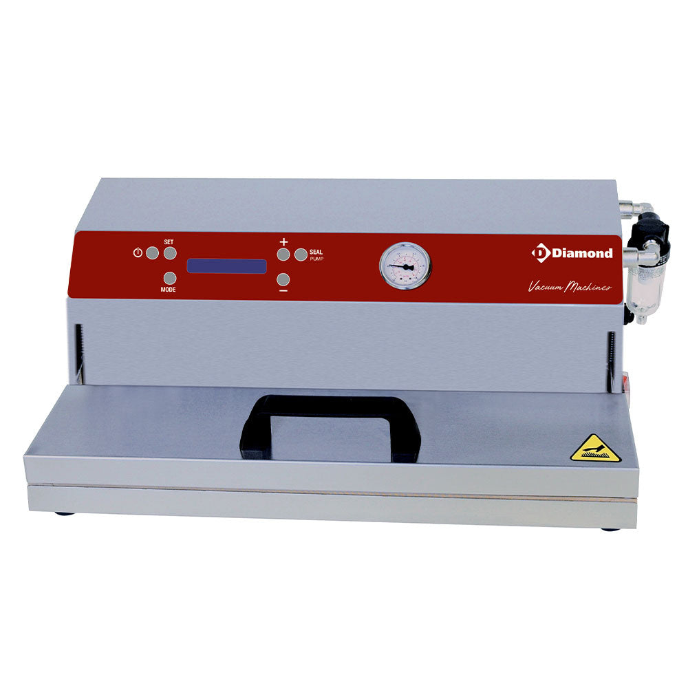Vakuummaskine, pumpe 32 l./min, svejsning 430 mm (dobbeltsvejsning)