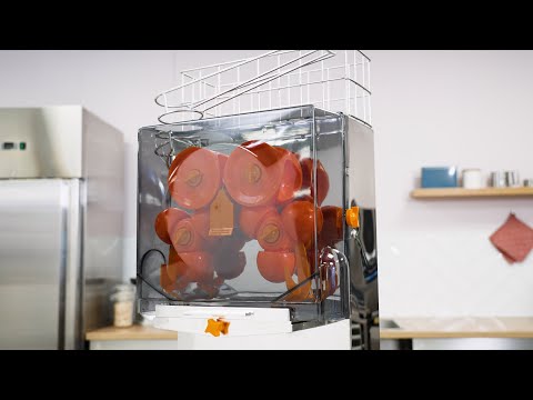 Automatisk appelsinjuicer - 8 kg - 25 pr. min - med tap
