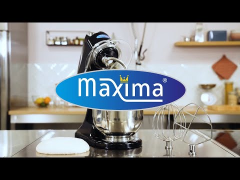 Røremaskine - 7 Liter  - Op til 2 kg dej - Sort Mat