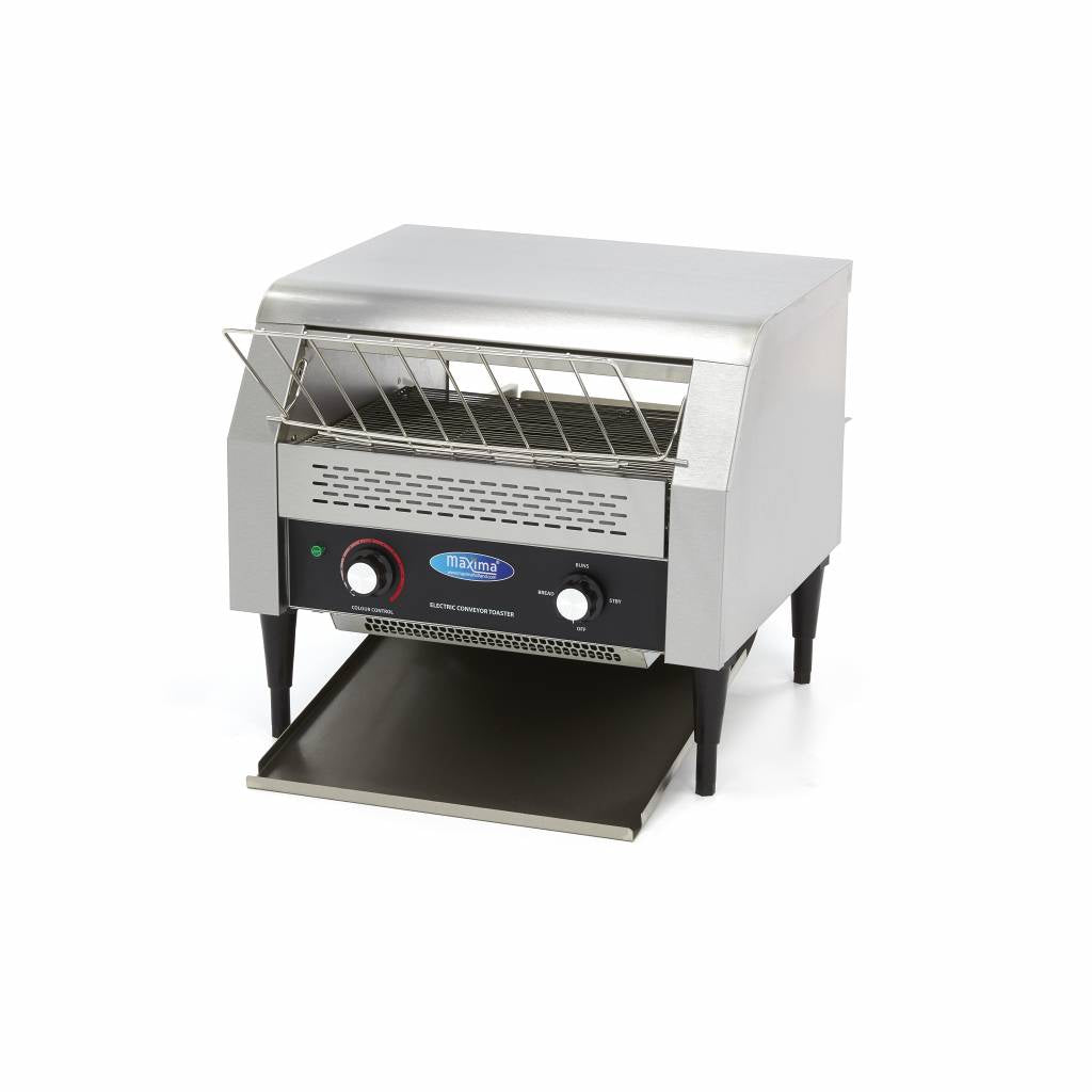 Brødrister / Conveyortoaster - 450 skiver/t - Justerbar hastighed - inkl krummebakke - på lager 4. august - forudbestil