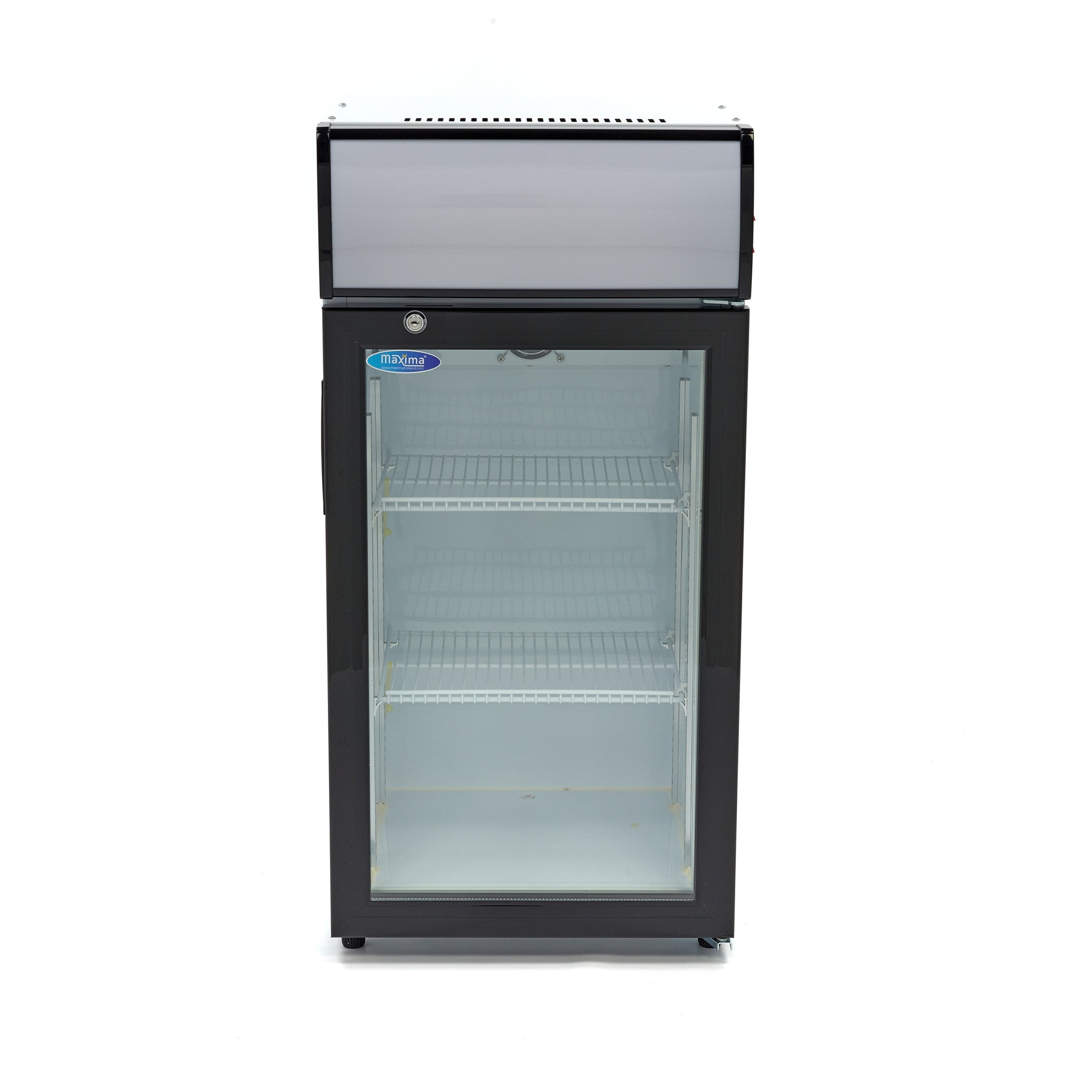 Displaykøleskab - 80L - 2 justerbare hylder