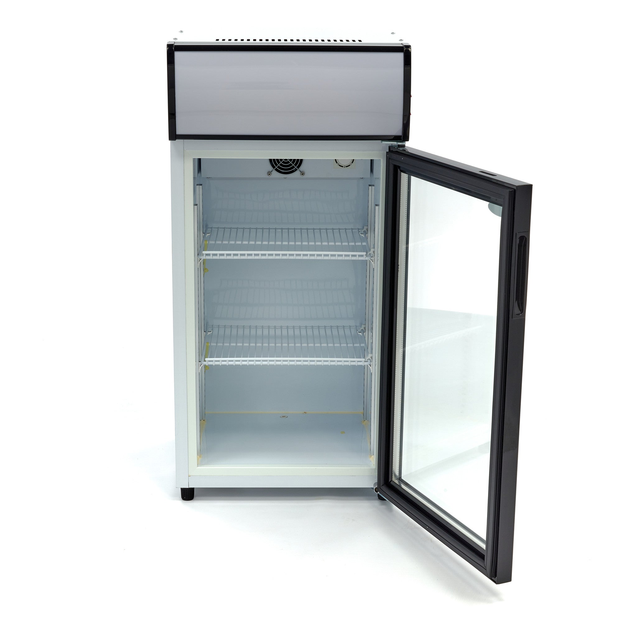 Displaykøleskab - 80L - 2 justerbare hylder