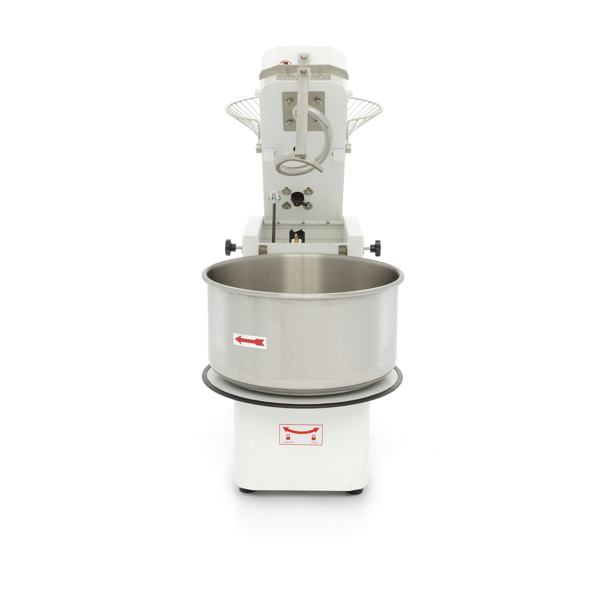 Dejblander - 50L - 30kg Dej - 2 hastigheder - Aftagelig skål - 400V