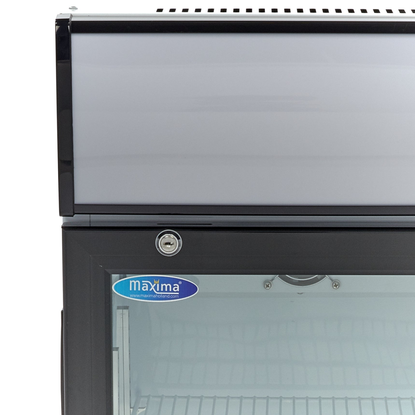 Displaykøleskab - 80L - 2 justerbare hylder