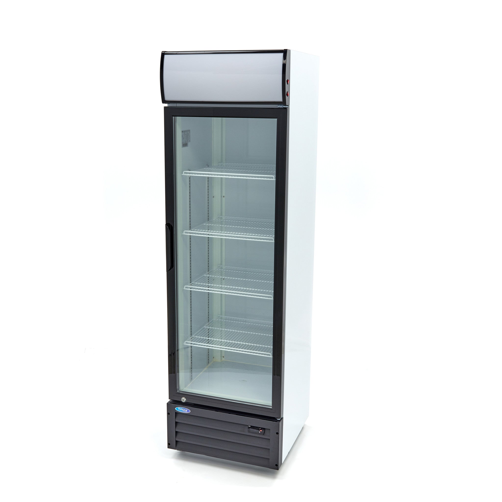 Displaykøleskab - 360 Liter - 4 justerbare hylder