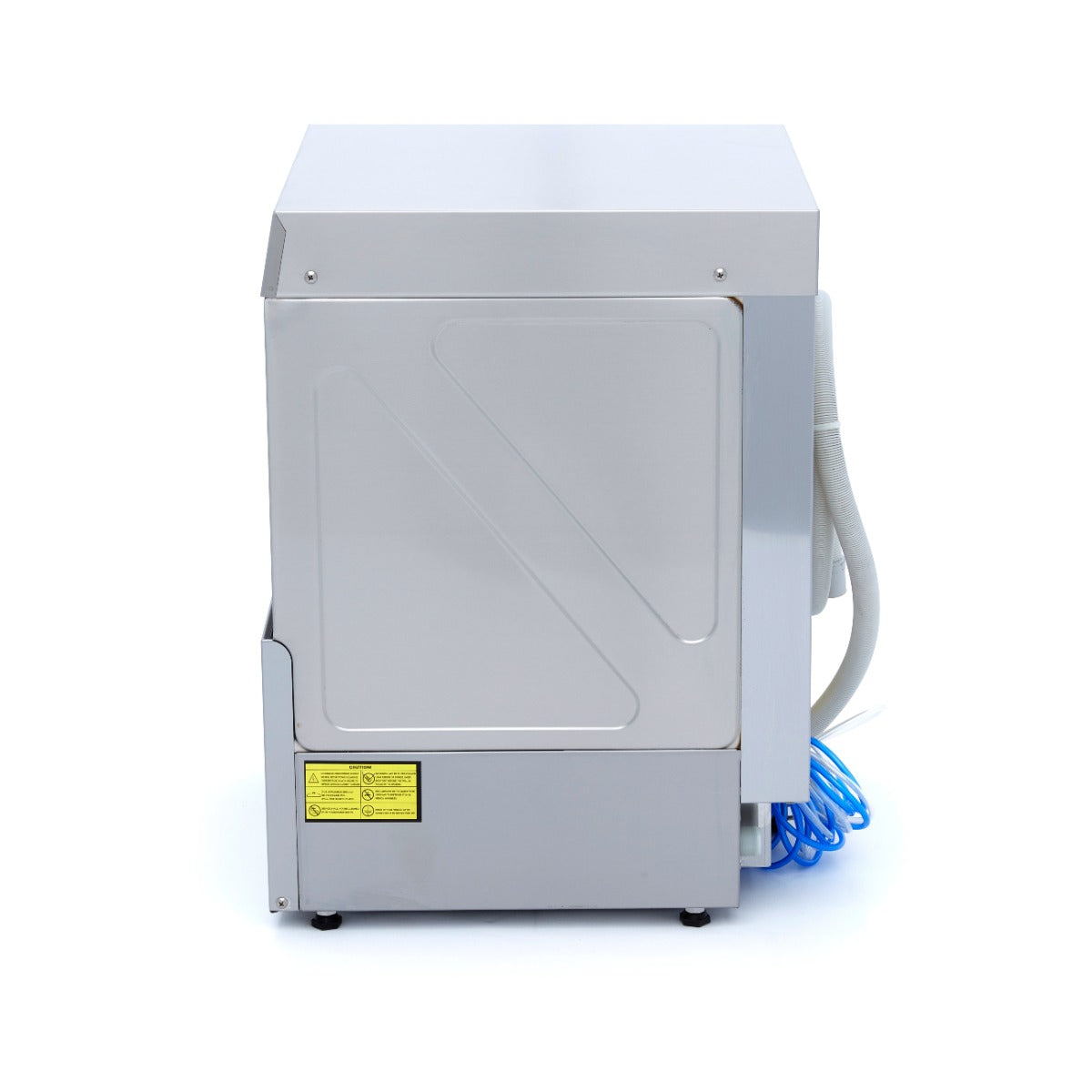 Glasopvaskemaskine - 35 x 35 cm - med tømmepumpe, afspændingsmiddel og sæbepumpe - Digitalt display - 230V