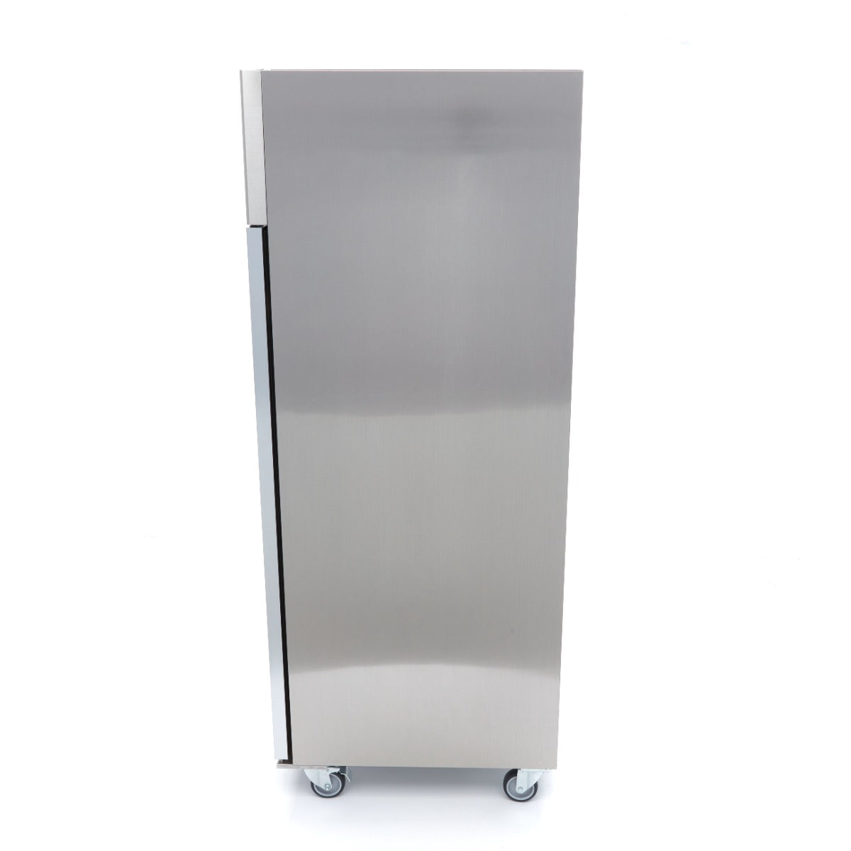 Fryser - 1200L - 6 justerbare hylder (2/1GN) - Rustfrit stål - med glasdør