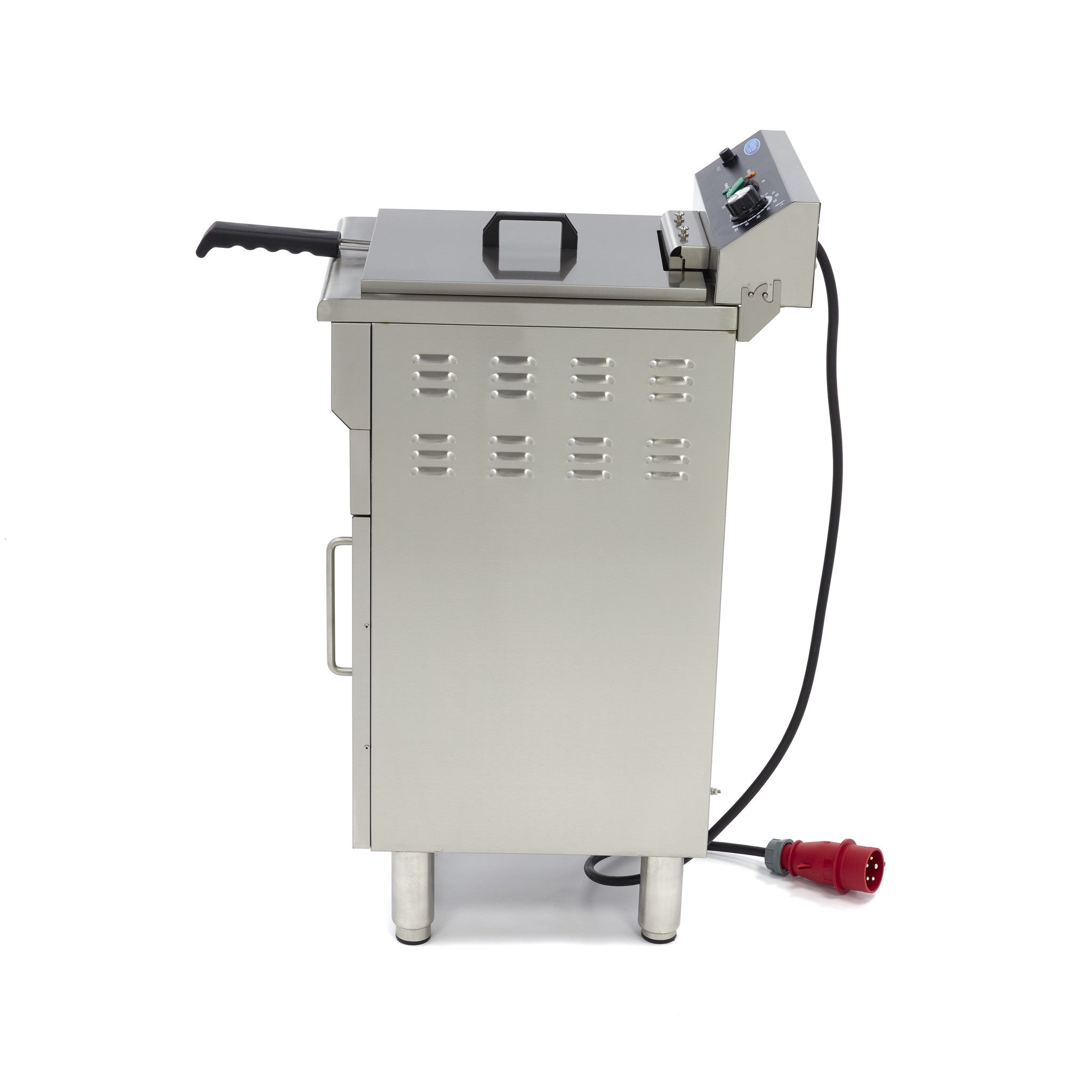 Friture - 16 Liter - 1 kurv - med aftapningshane og underbord