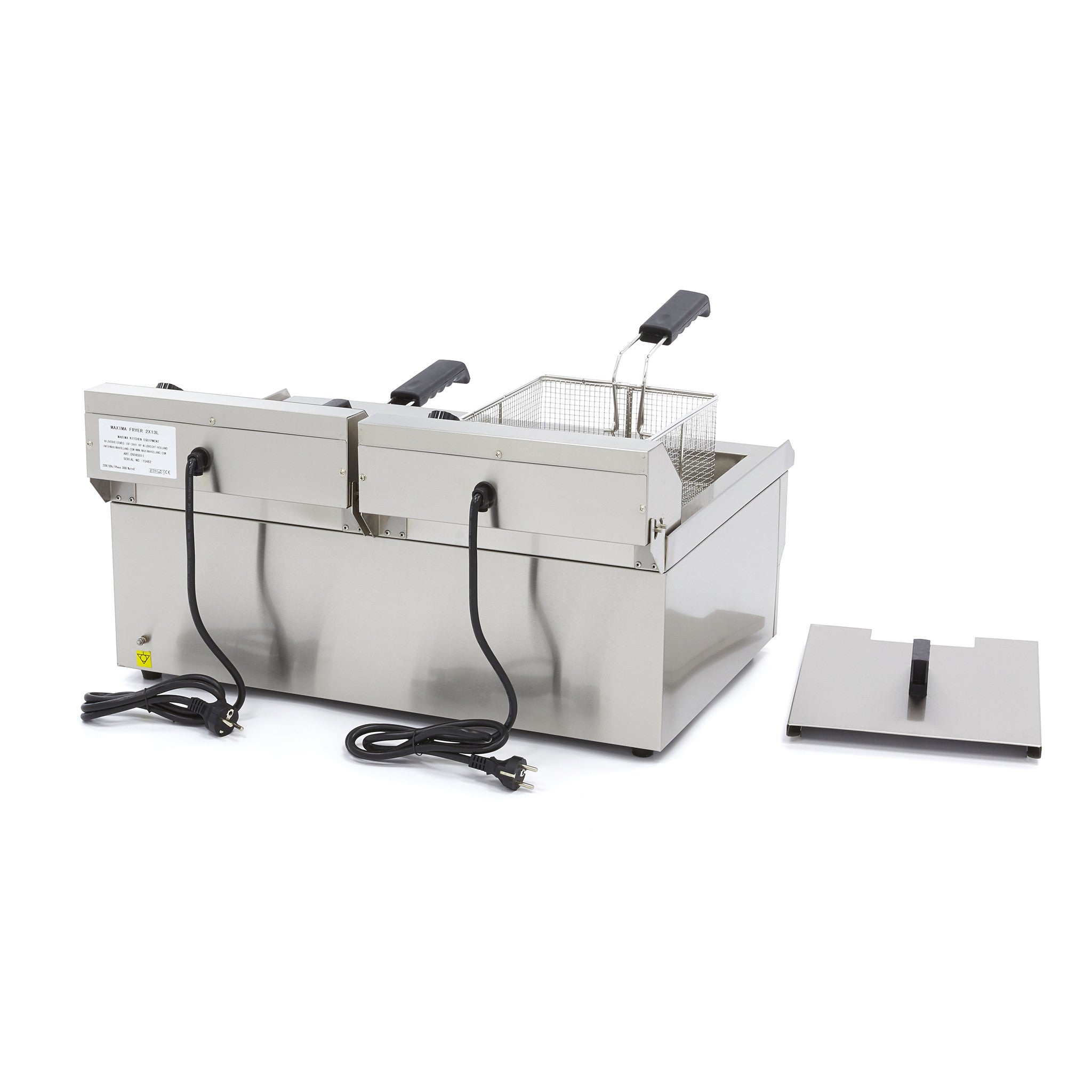 Friture - 2 x 16L - 2 kurve - med aftapningshane